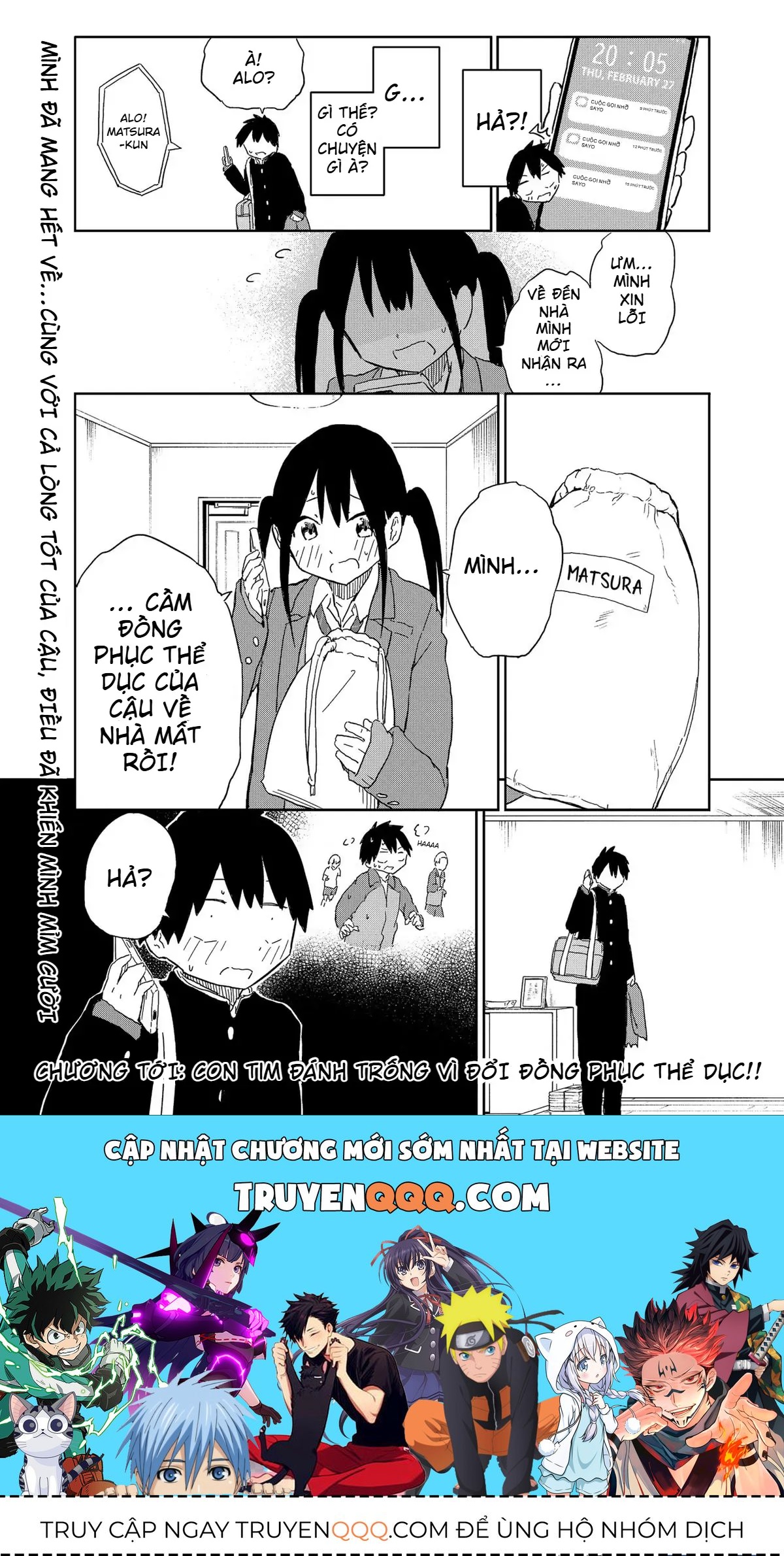 Dừng Lại Đi! Không Mình Đổ Cậu Mất !!! Chap 7 - Next Chap 8