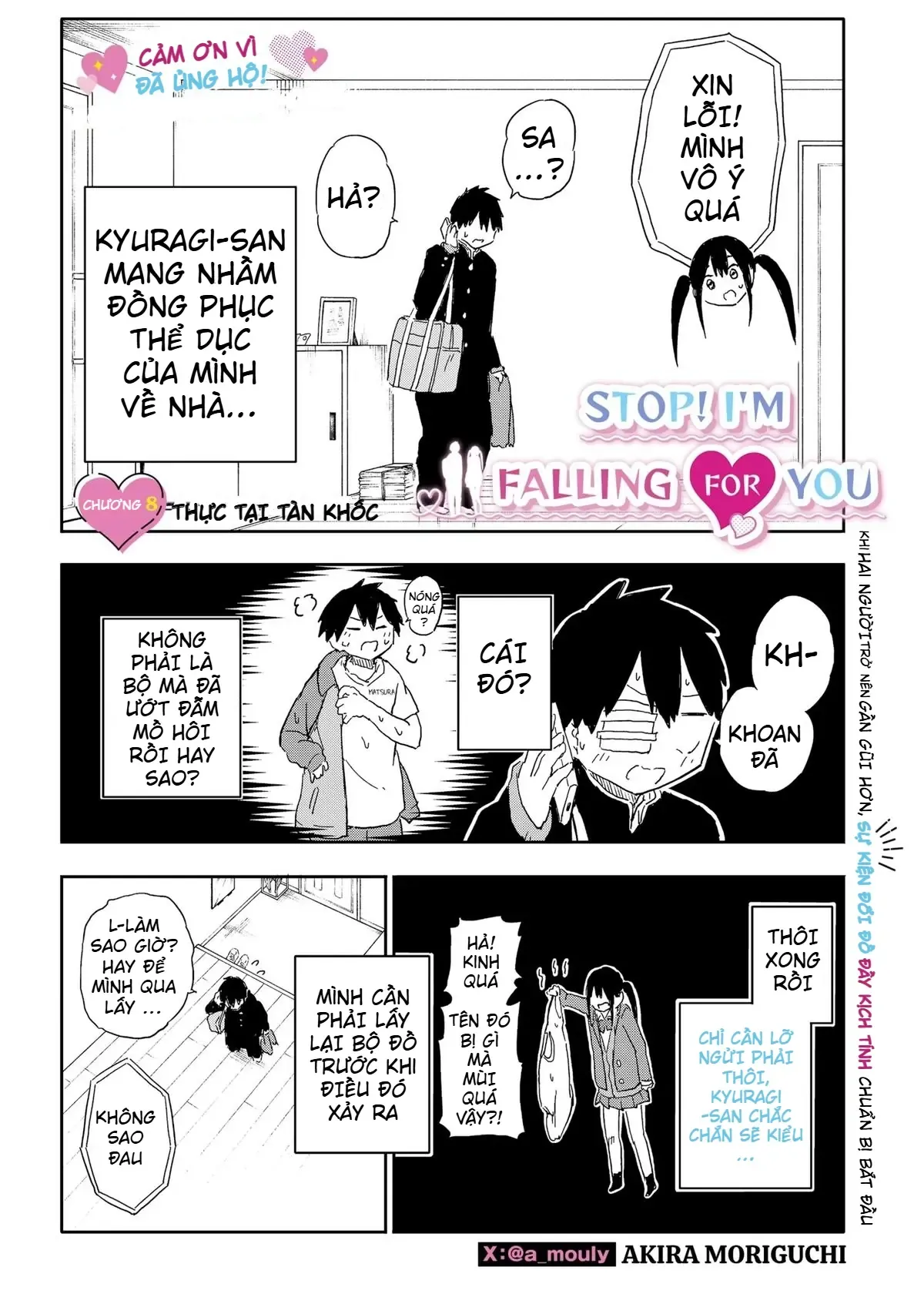 Dừng Lại Đi! Không Mình Đổ Cậu Mất !!! Chap 8 - Next Chap 9