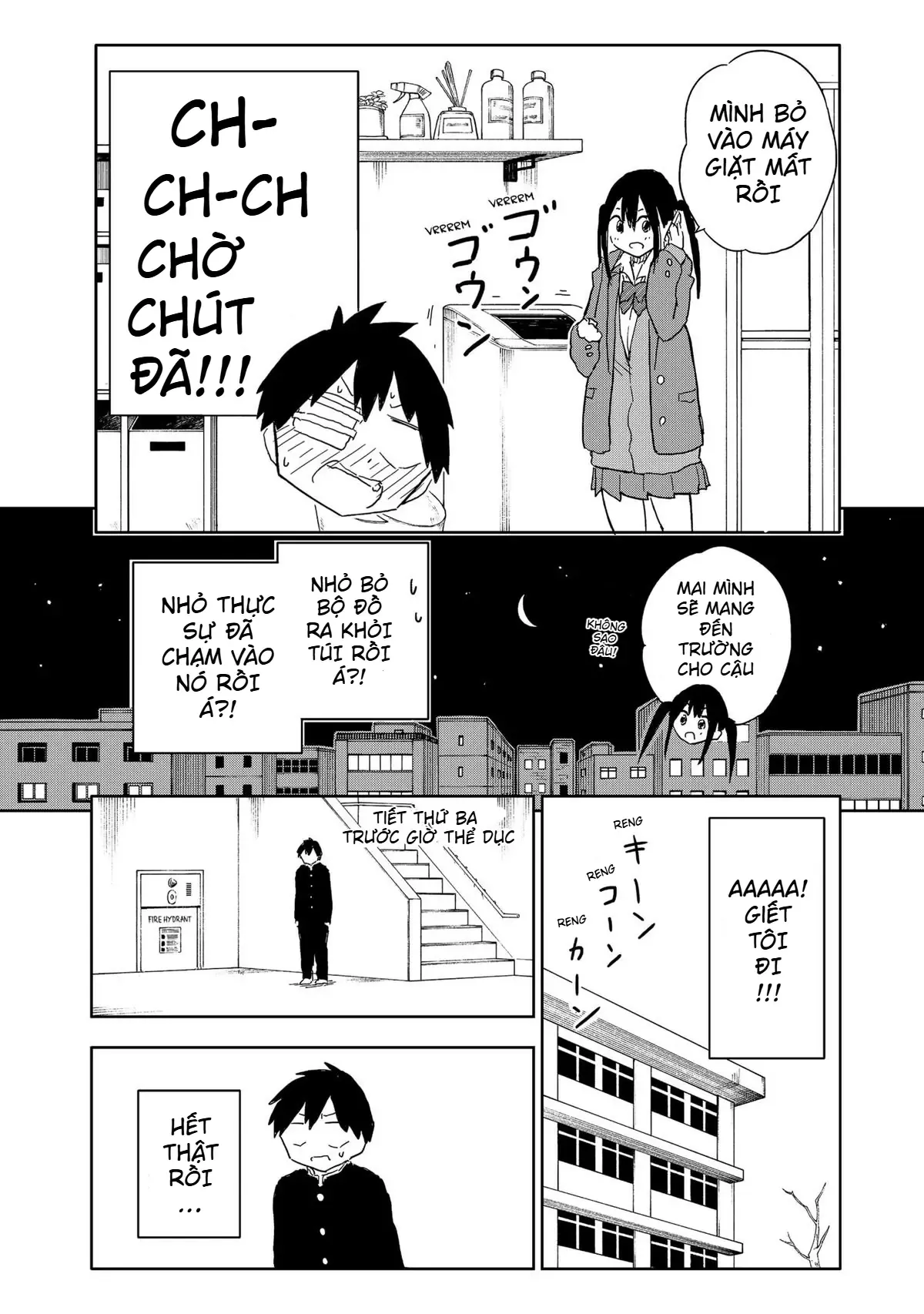 Dừng Lại Đi! Không Mình Đổ Cậu Mất !!! Chap 8 - Next Chap 9