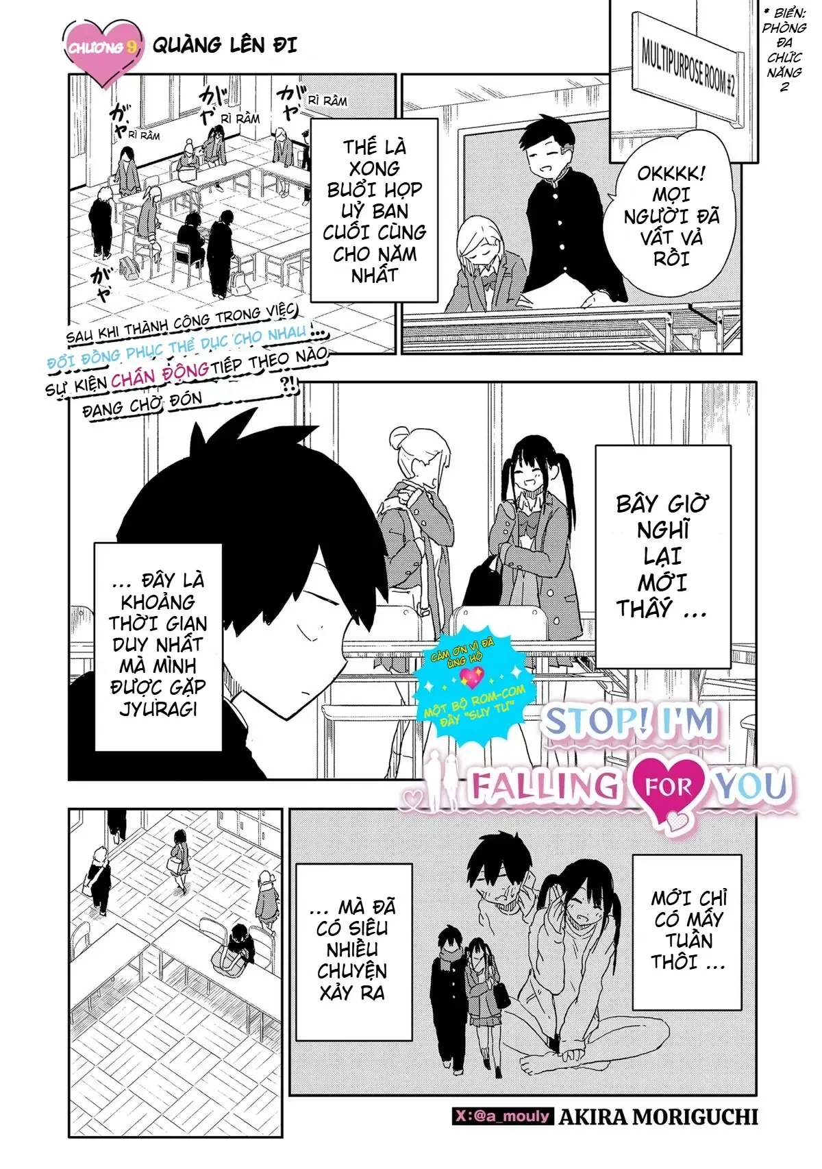 Dừng Lại Đi! Không Mình Đổ Cậu Mất !!! Chap 9 - Next Chap 10