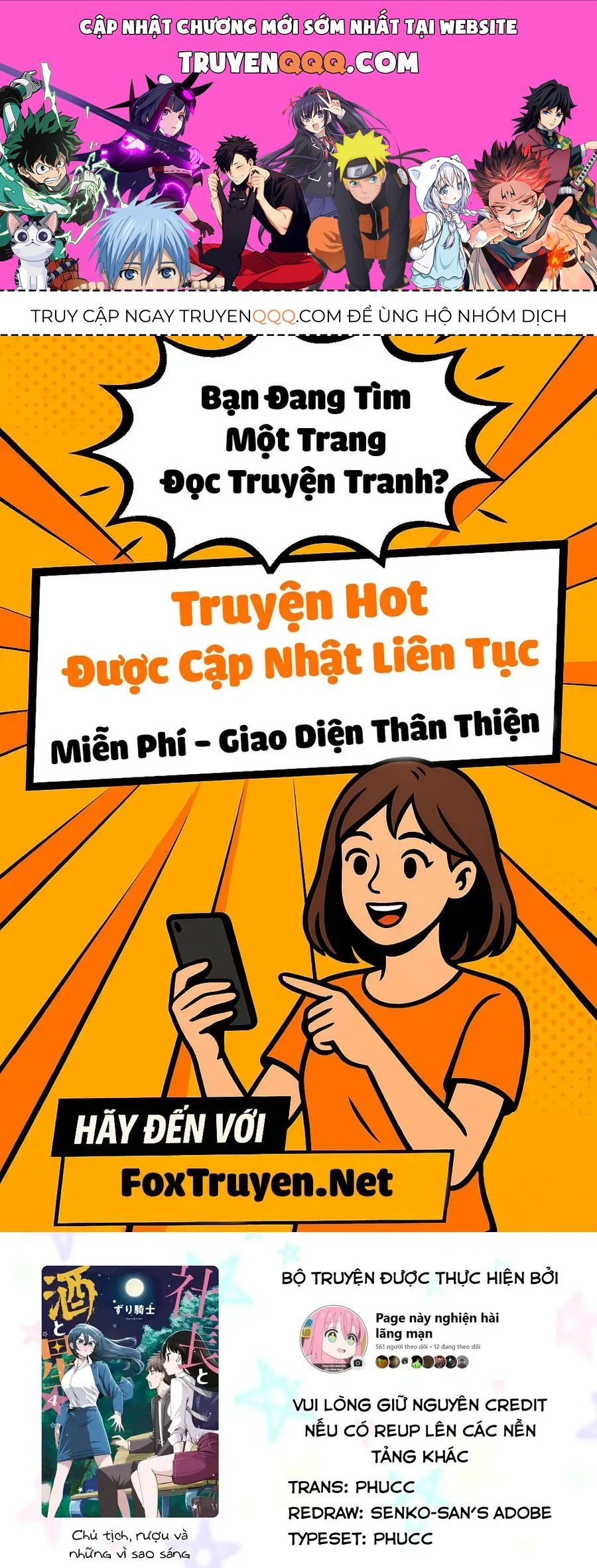 Chủ Tịch, Rượu Và Những Vì Sao Sáng Chap 22 - Next Chap 23