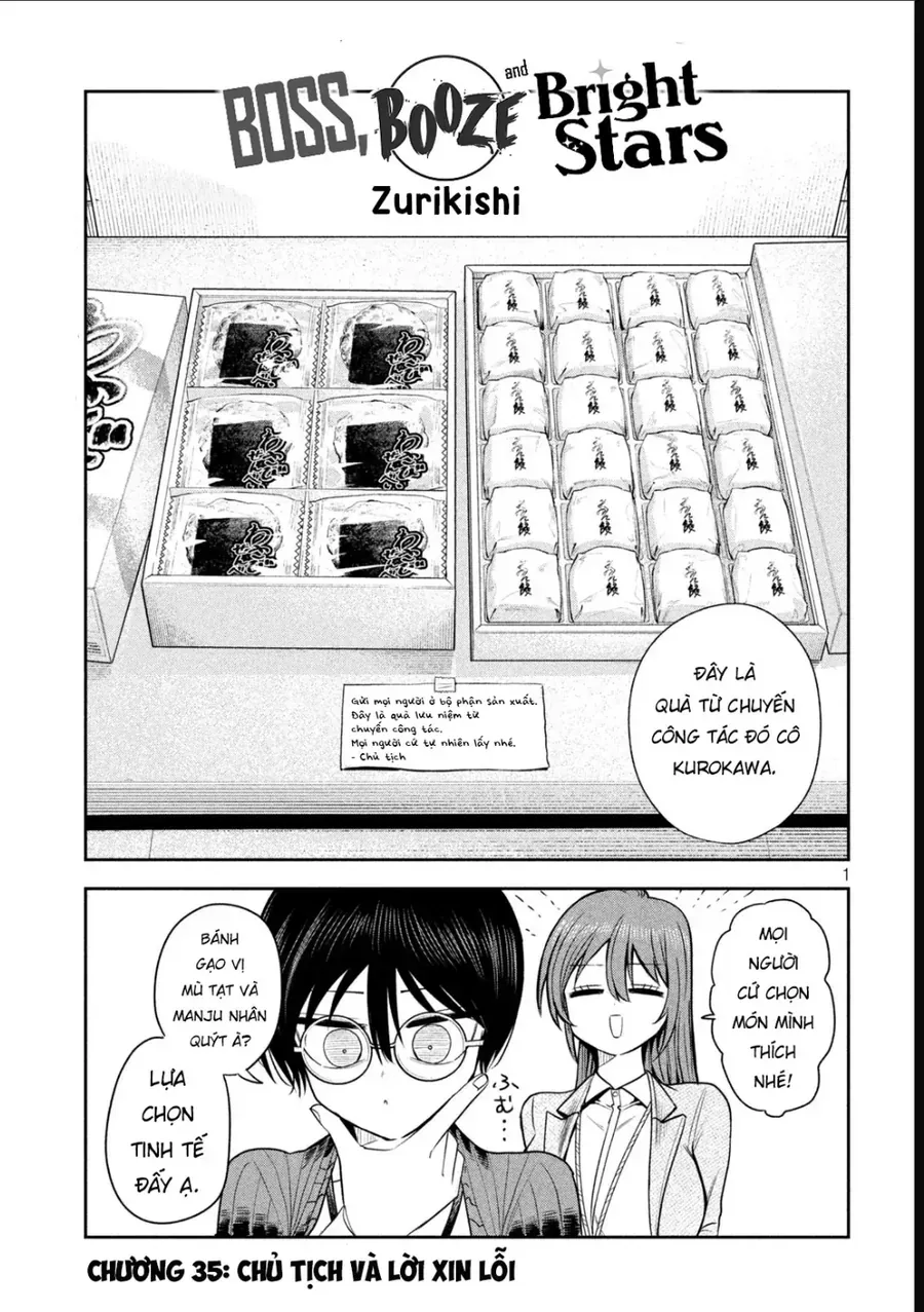 Chủ Tịch, Rượu Và Những Vì Sao Sáng Chap 35 - Next Chap 36
