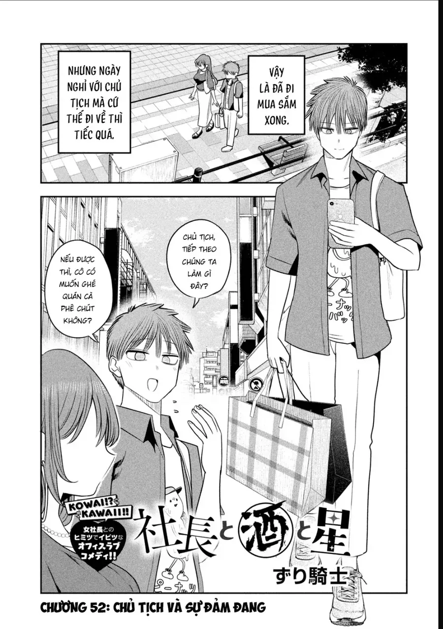 Chủ Tịch, Rượu Và Những Vì Sao Sáng Chap 52 - Next Chap 53