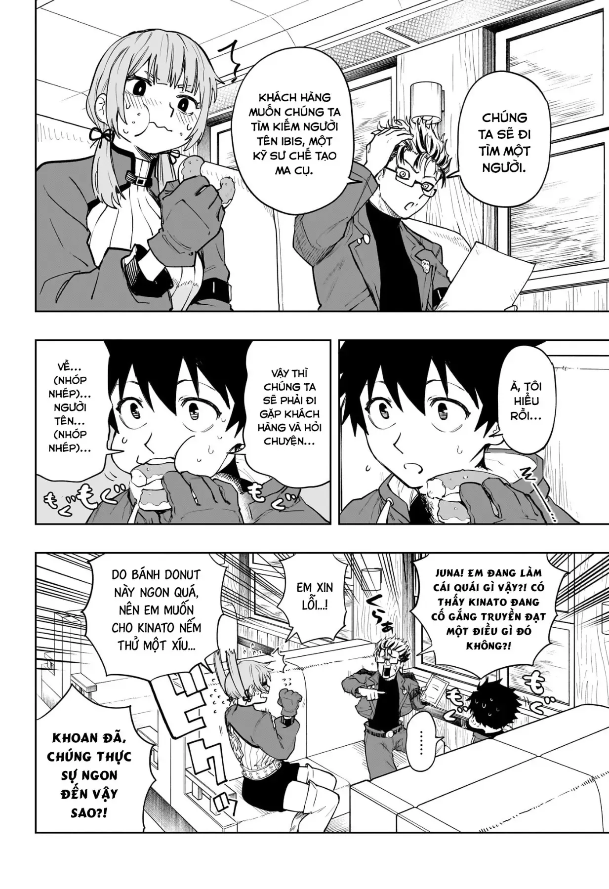 Ma Pháp Của Kinato Chap 6 - Next Chap 7
