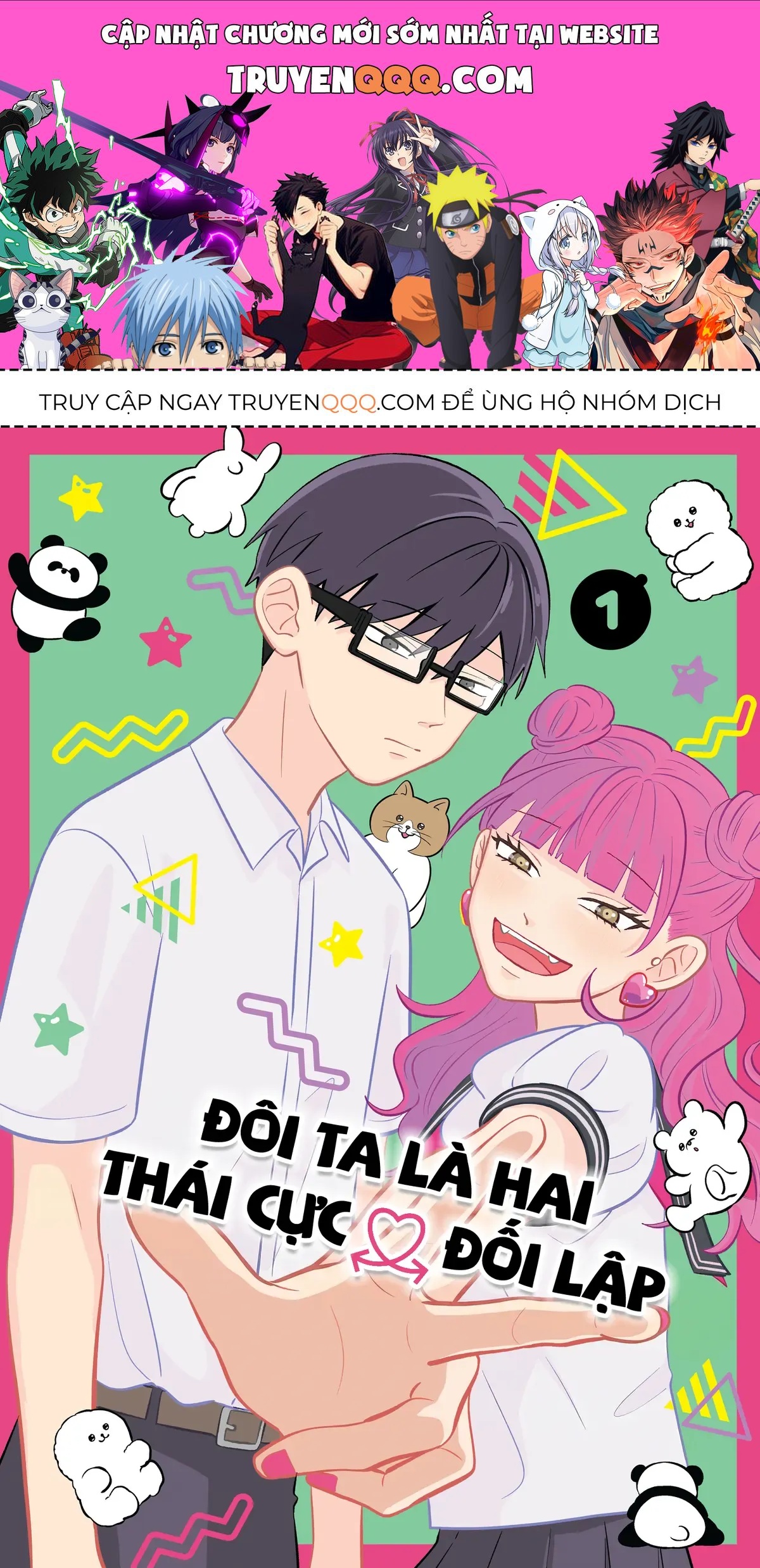 Đôi Ta Là Hai Thái Cực Đối Lập Chap 1 - Next Chap 2