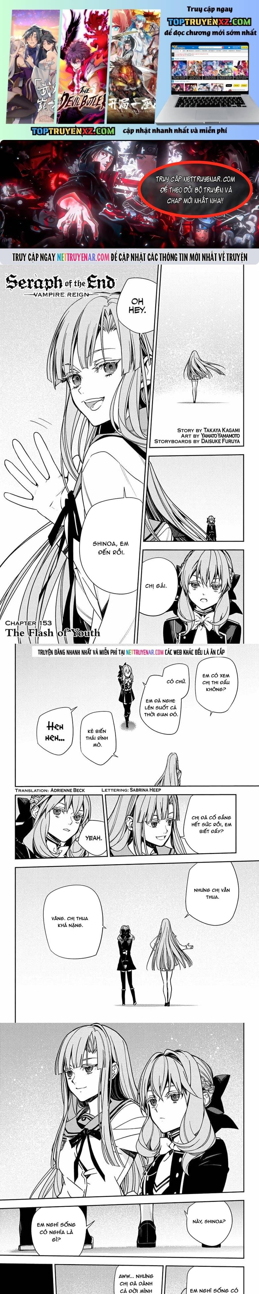 Owari No Seraph Chap 153 - Next Chap 154