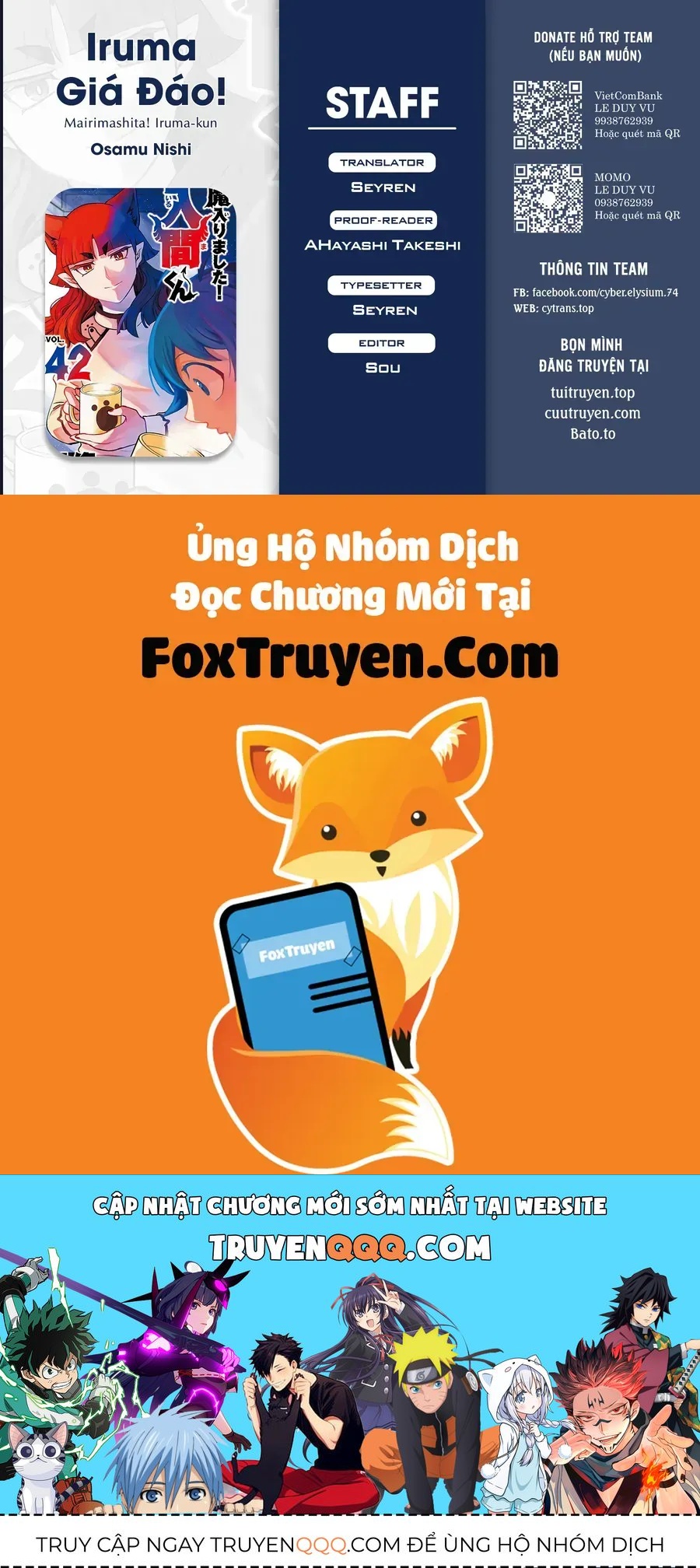 Chào Mừng Cậu Đến Trường Iruma-Kun Chap 423 - Next Chap 424