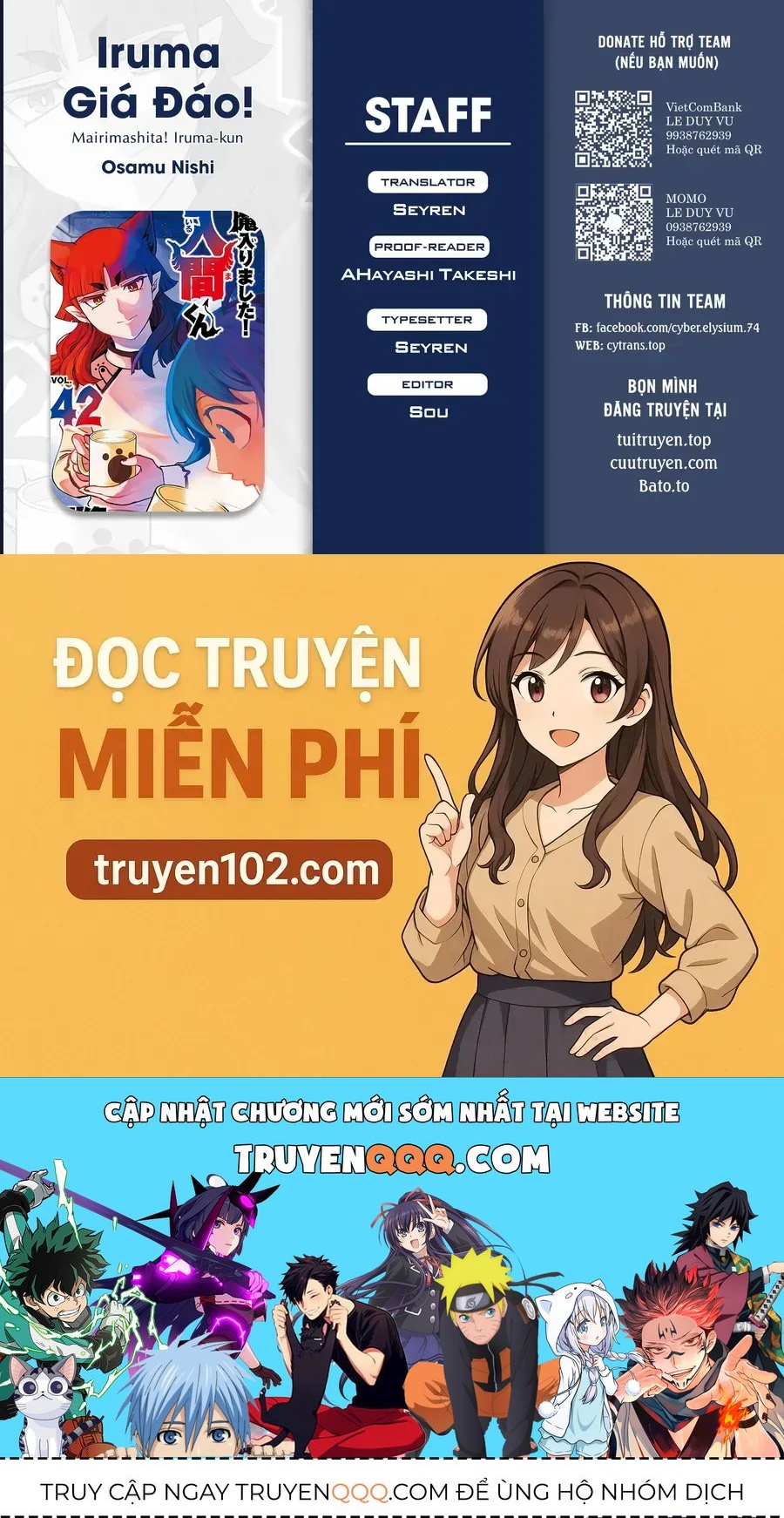 Chào Mừng Cậu Đến Trường Iruma-Kun Chap 424 - Next Chap 425
