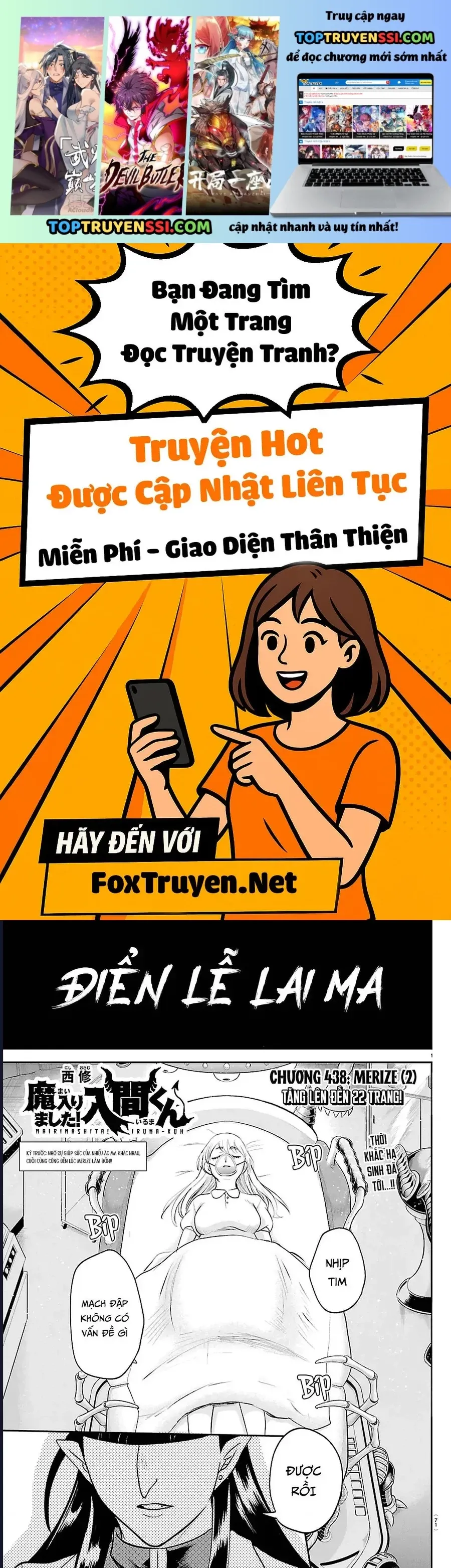 Chào Mừng Cậu Đến Trường Iruma-Kun Chap 438 - Next Chap 439