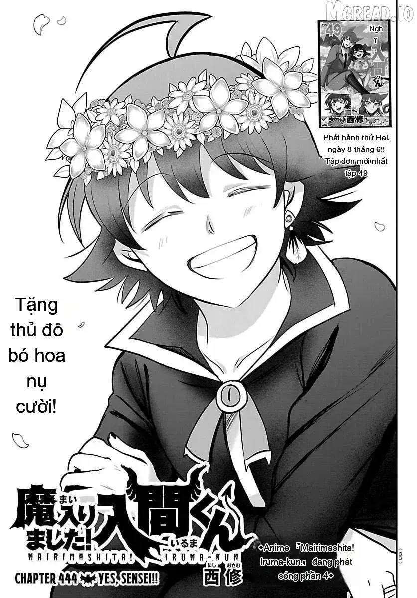 Chào Mừng Cậu Đến Trường Iruma-Kun Chap 444 - Next Chap 445