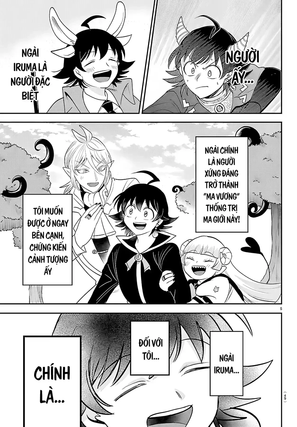 Chào Mừng Cậu Đến Trường Iruma-Kun Chap 453 - Next Chap 454