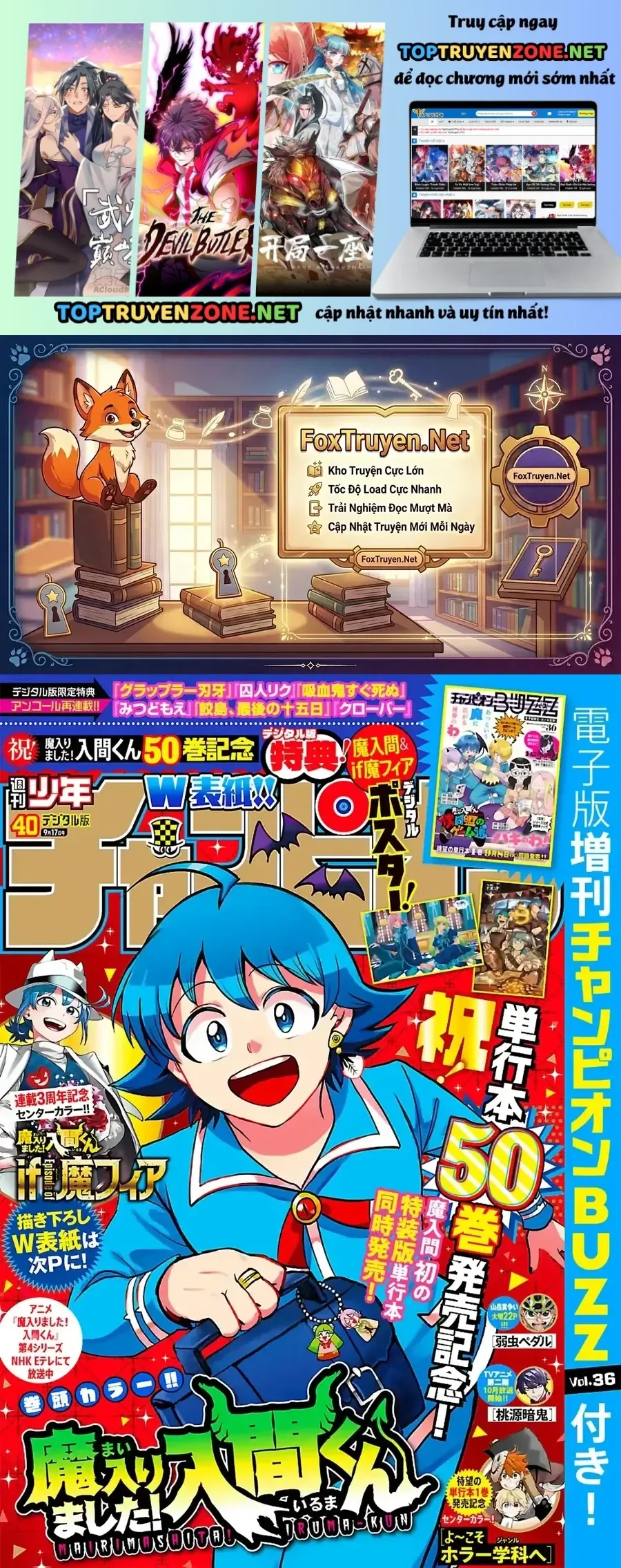 Chào Mừng Cậu Đến Trường Iruma-Kun Chap 457 - Next Chap 458