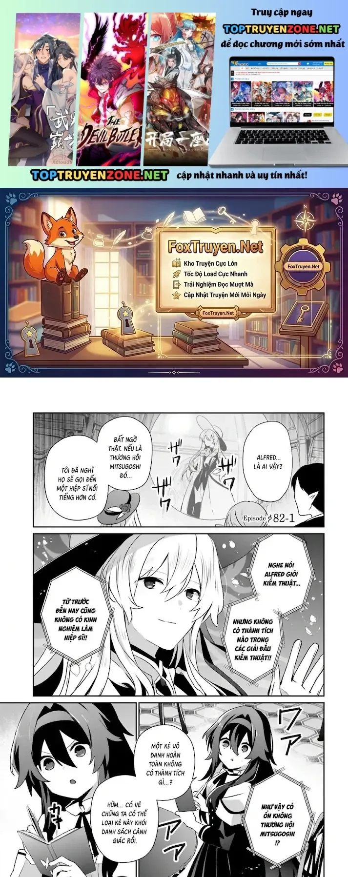 Tao Muốn Trở Thành Chúa Tể Bóng Tối!! Chap 82.1 - Next Chap 83.1