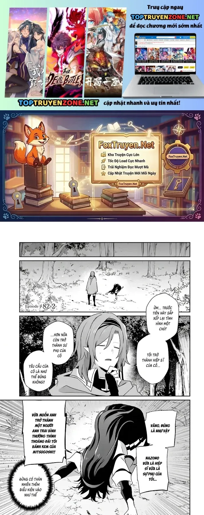 Tao Muốn Trở Thành Chúa Tể Bóng Tối!! Chap 82.2 - Next Chap 83.2