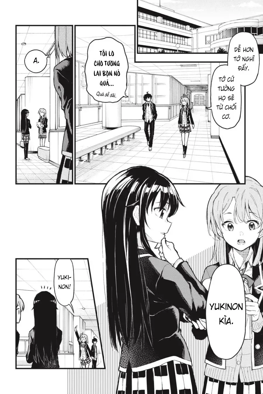 Chuyện Tình Thanh Xuân Bi Hài Của Tôi Quả Nhiên Là Sai Lầm Chap 106 - Next Chap 107