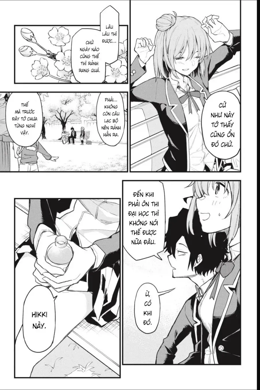 Chuyện Tình Thanh Xuân Bi Hài Của Tôi Quả Nhiên Là Sai Lầm Chap 110 - Next Chap 111