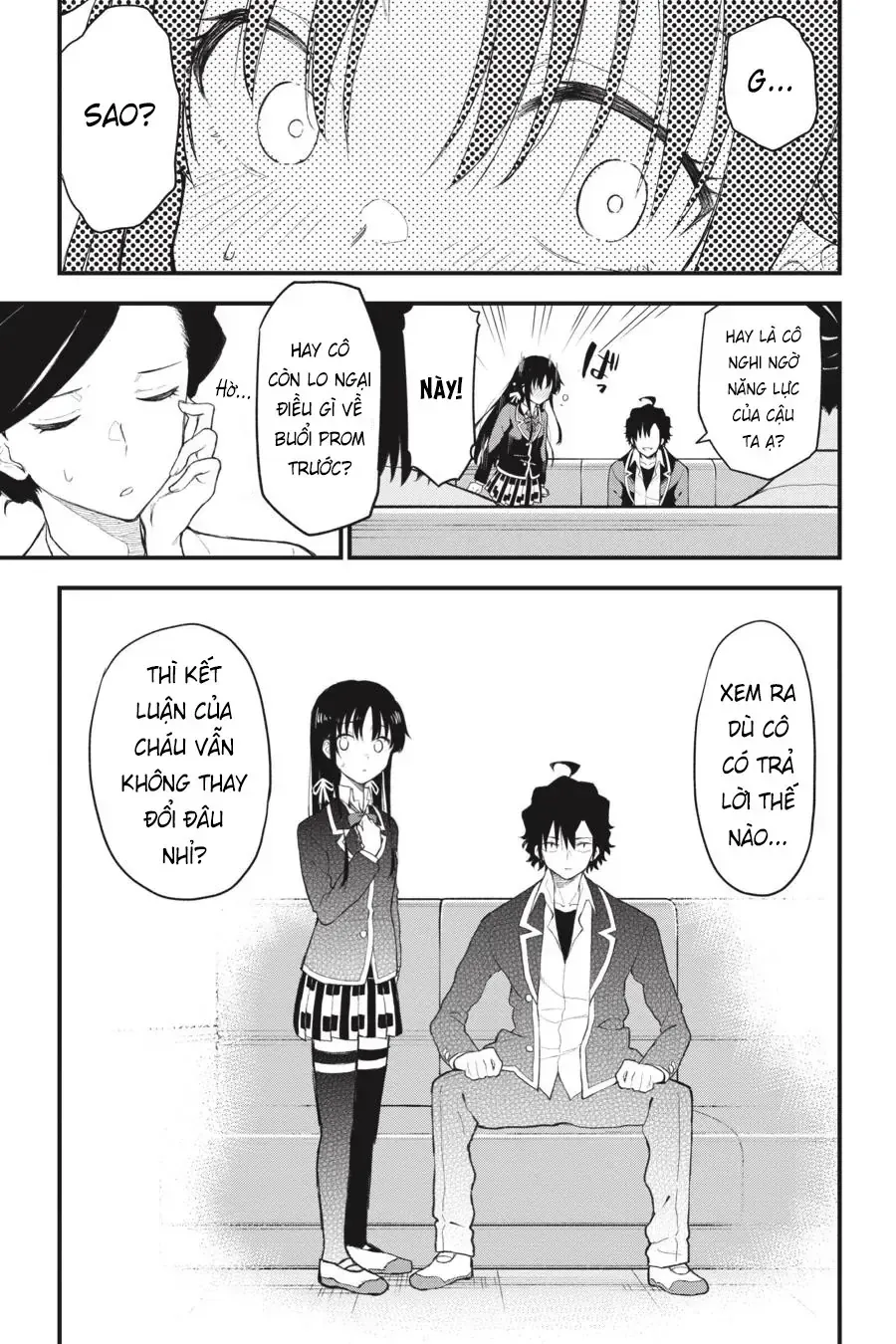 Chuyện Tình Thanh Xuân Bi Hài Của Tôi Quả Nhiên Là Sai Lầm Chap 111 - Next Chap 112