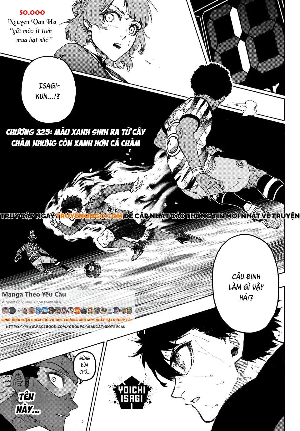 Thiên Tài Bóng Đá, Tiền Đạo Số 1 Chap 325 - Next Chap 326