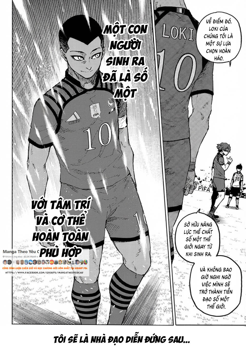 Thiên Tài Bóng Đá, Tiền Đạo Số 1 Chap 333 - Next Chap 334