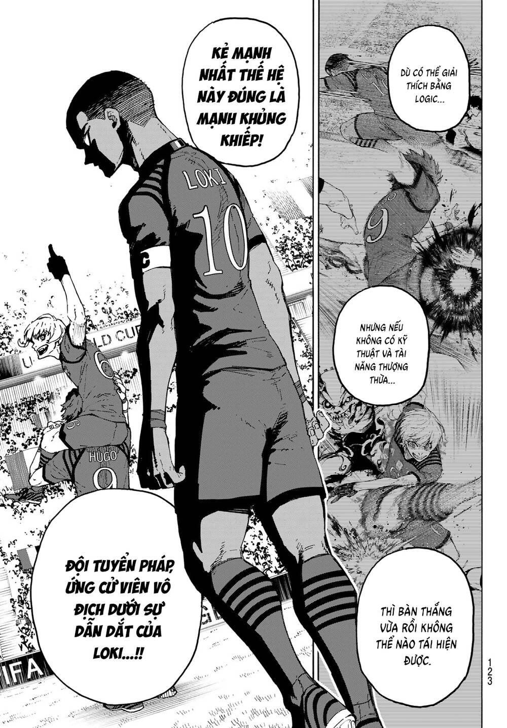Thiên Tài Bóng Đá, Tiền Đạo Số 1 Chap 331 - Next Chap 332