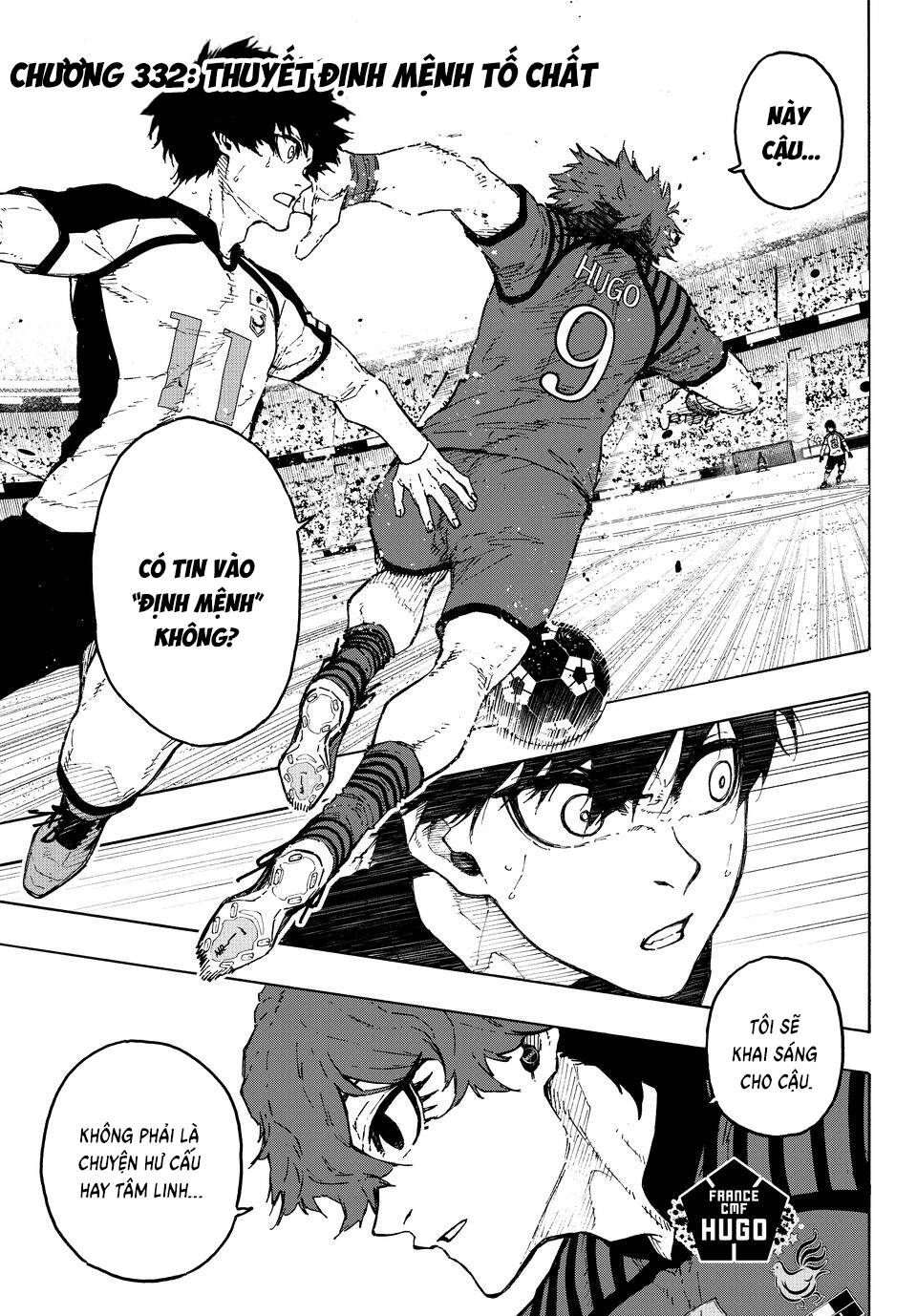 Thiên Tài Bóng Đá, Tiền Đạo Số 1 Chap 332 - Next Chap 333