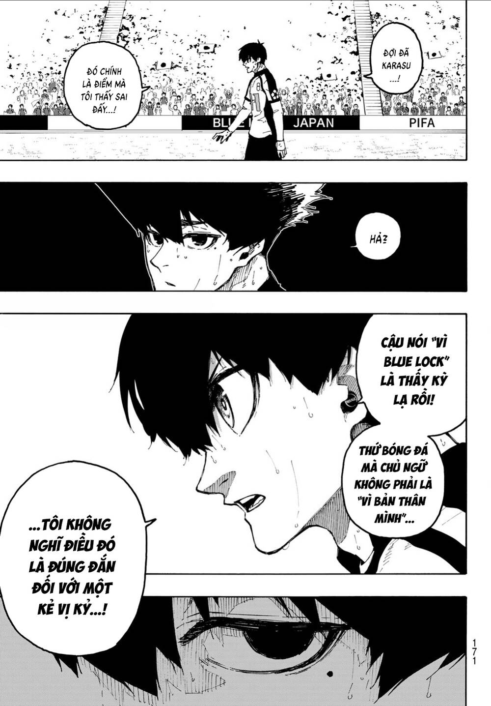 Thiên Tài Bóng Đá, Tiền Đạo Số 1 Chap 337 - Next Chap 338
