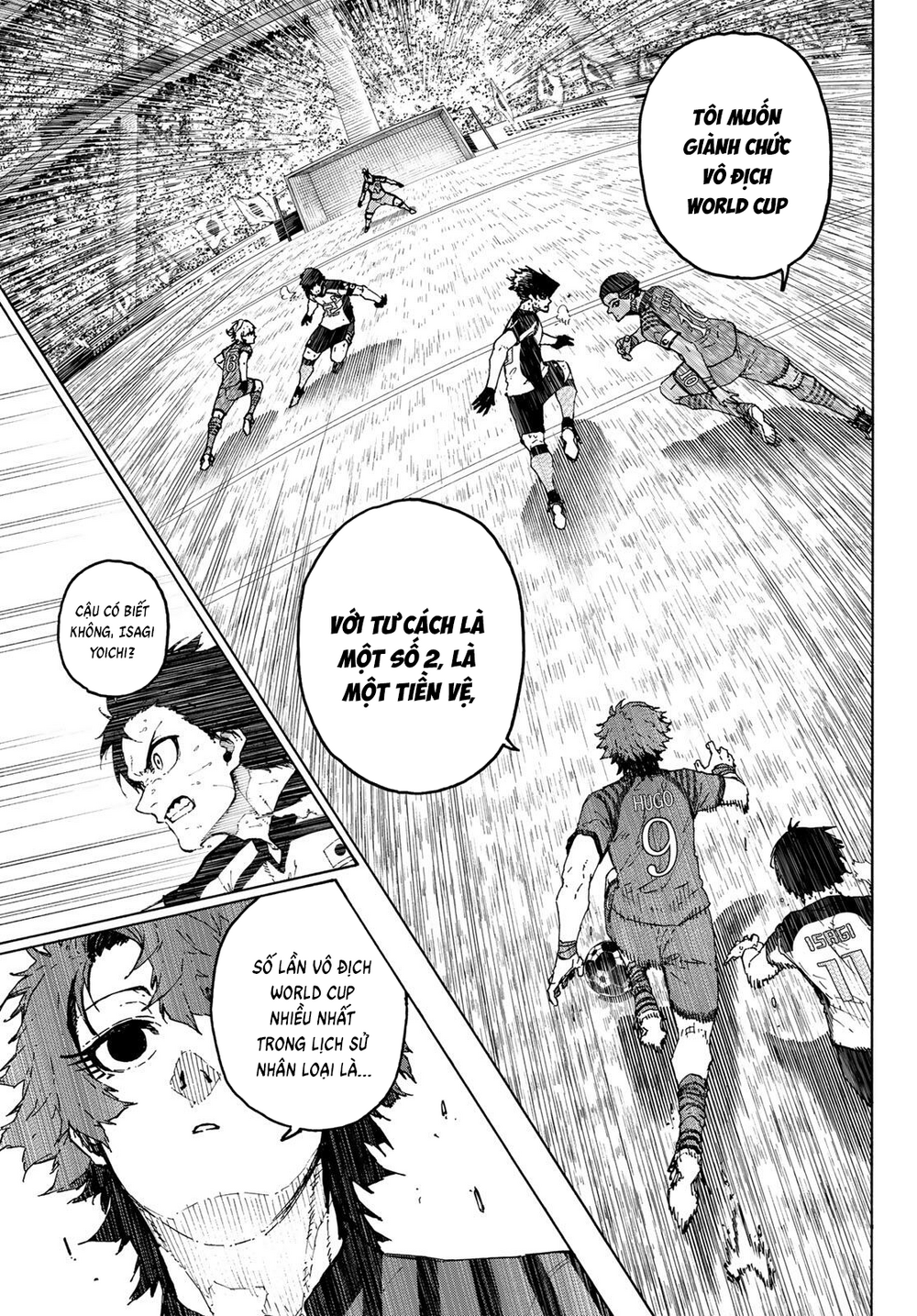 Thiên Tài Bóng Đá, Tiền Đạo Số 1 Chap 338 - Next Chap 339