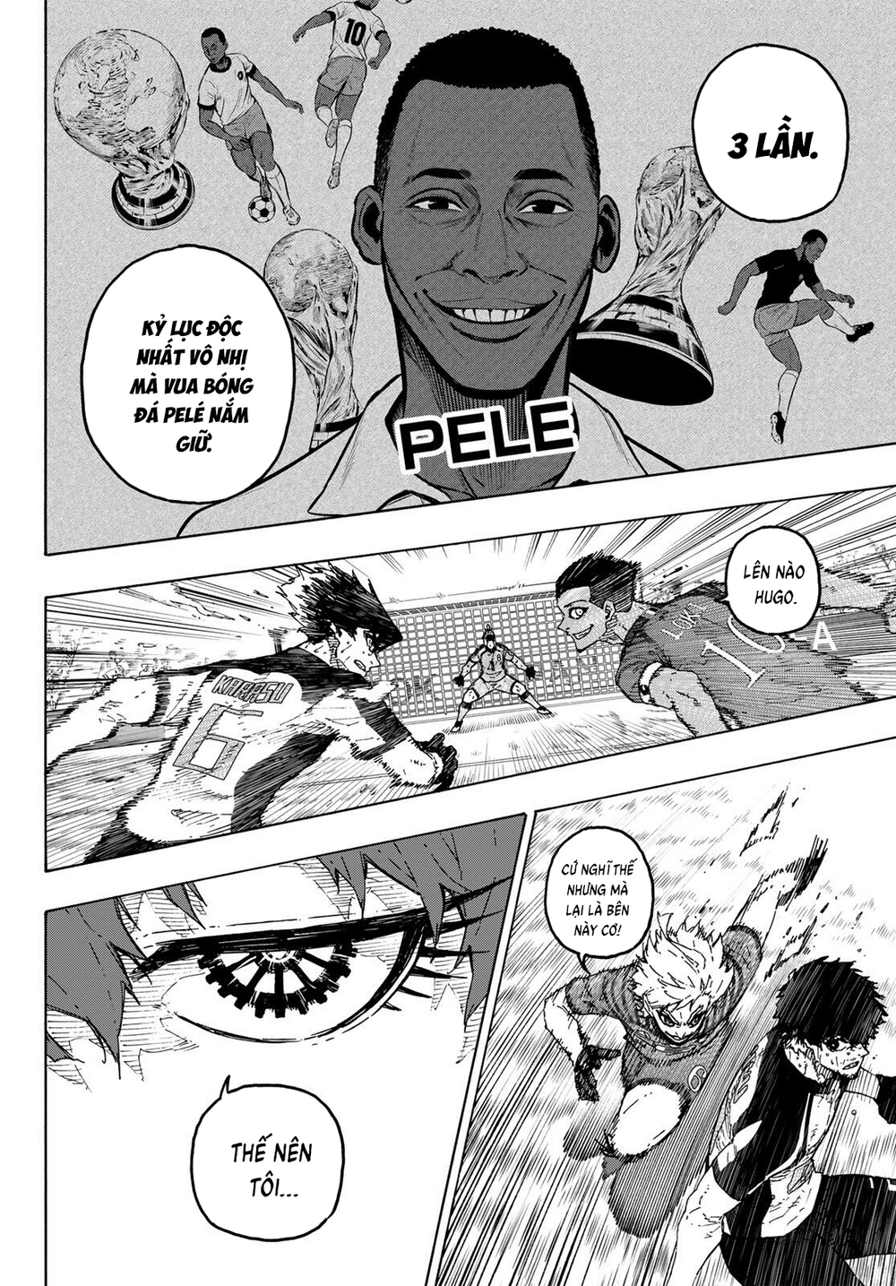 Thiên Tài Bóng Đá, Tiền Đạo Số 1 Chap 338 - Next Chap 339