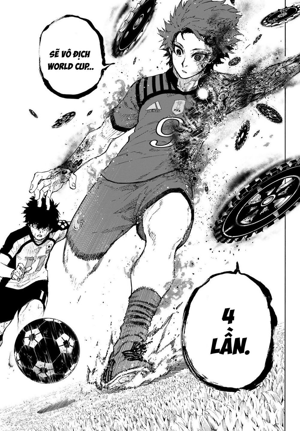 Thiên Tài Bóng Đá, Tiền Đạo Số 1 Chap 338 - Next Chap 339