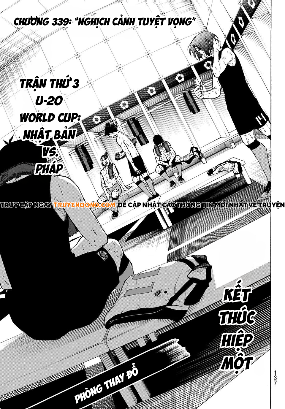 Thiên Tài Bóng Đá, Tiền Đạo Số 1 Chap 339 - Next Chap 340