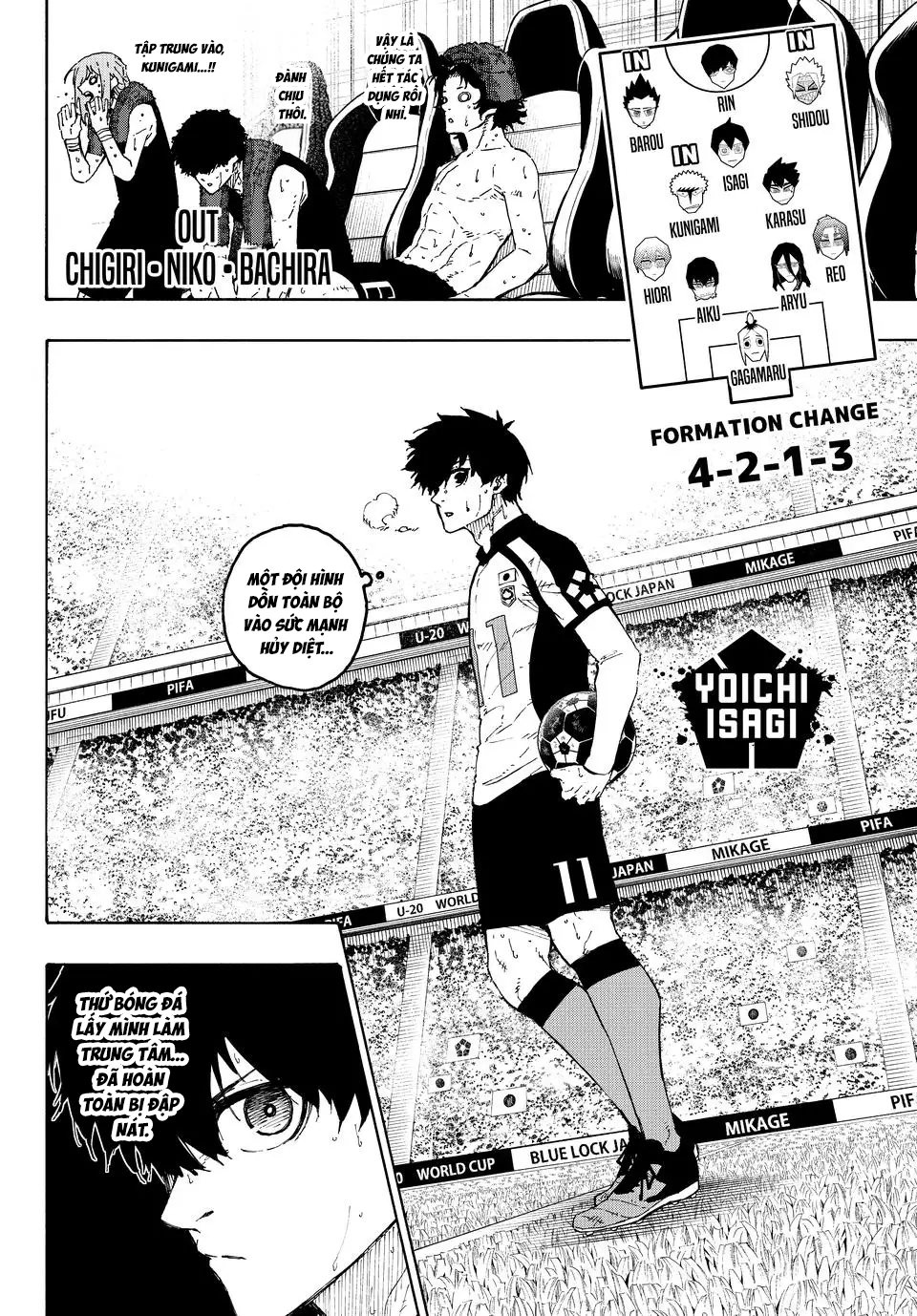 Thiên Tài Bóng Đá, Tiền Đạo Số 1 Chap 339 - Next Chap 340