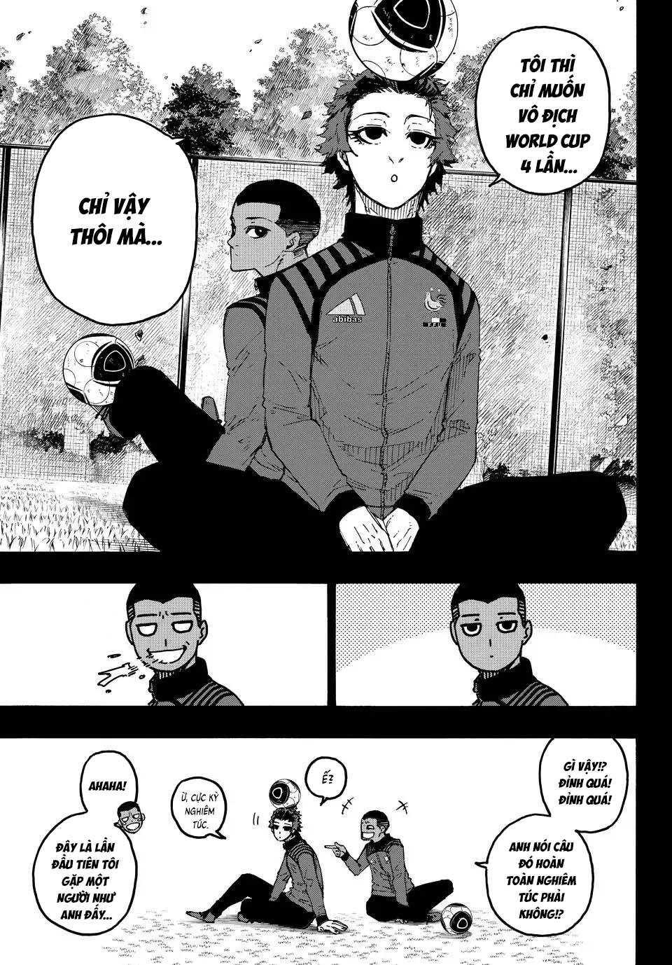 Thiên Tài Bóng Đá, Tiền Đạo Số 1 Chap 343 - Next Chap 344