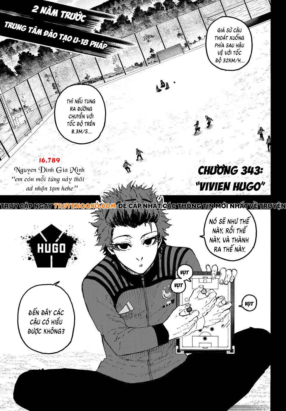 Thiên Tài Bóng Đá, Tiền Đạo Số 1 Chap 343 - Next Chap 344