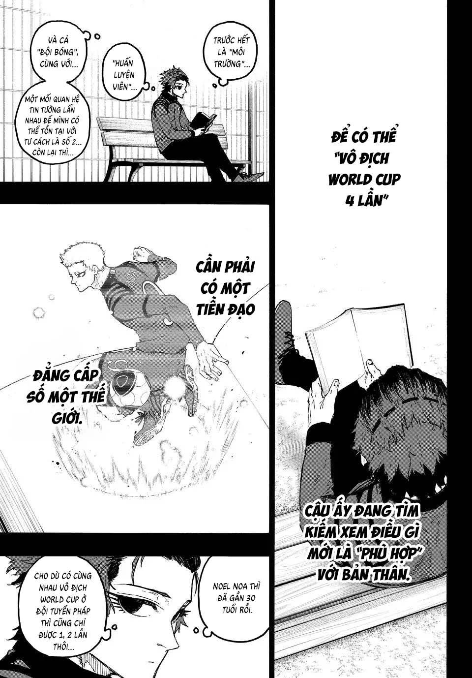 Thiên Tài Bóng Đá, Tiền Đạo Số 1 Chap 343 - Next Chap 344