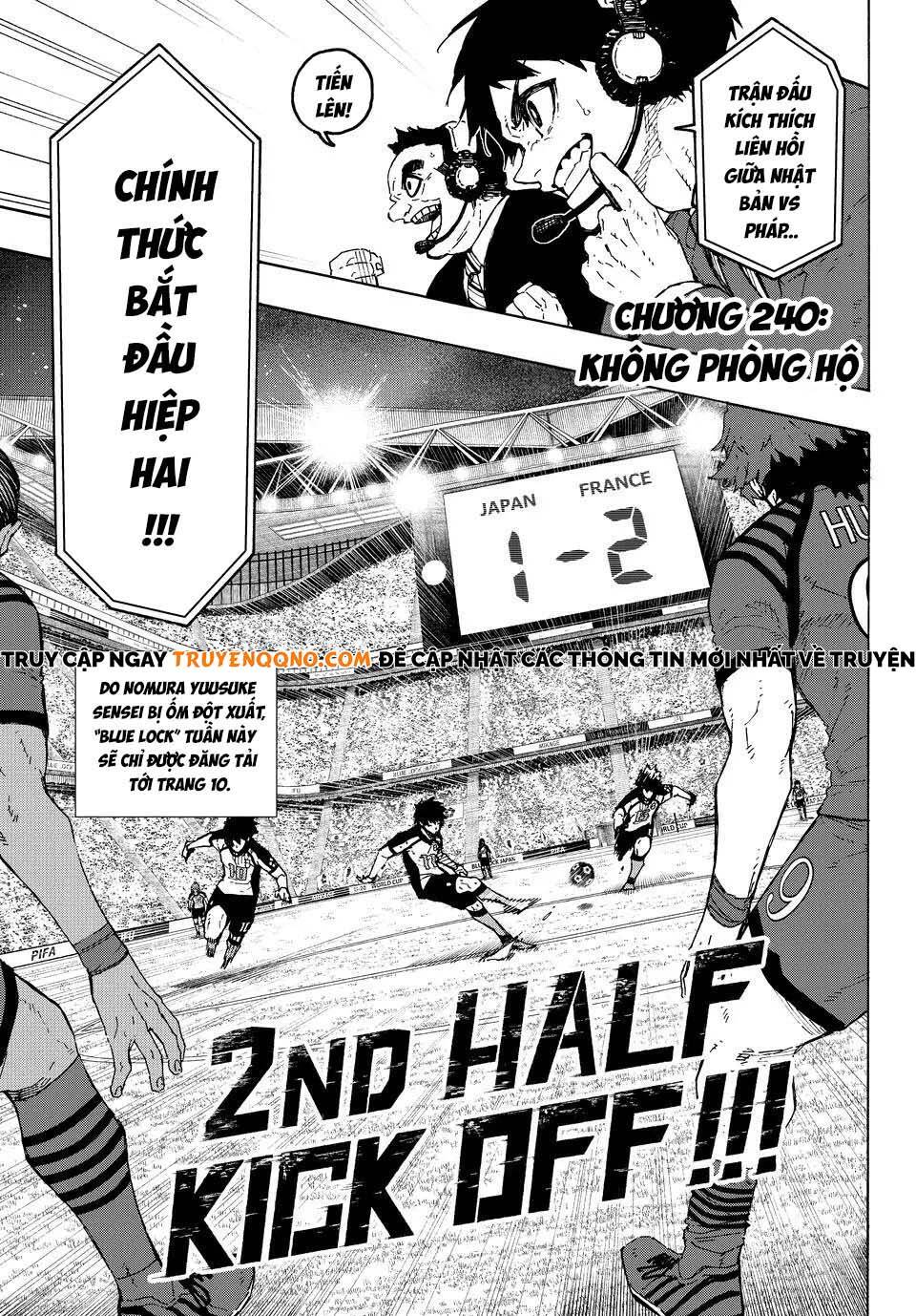 Thiên Tài Bóng Đá, Tiền Đạo Số 1 Chap 340 - Next Chap 341