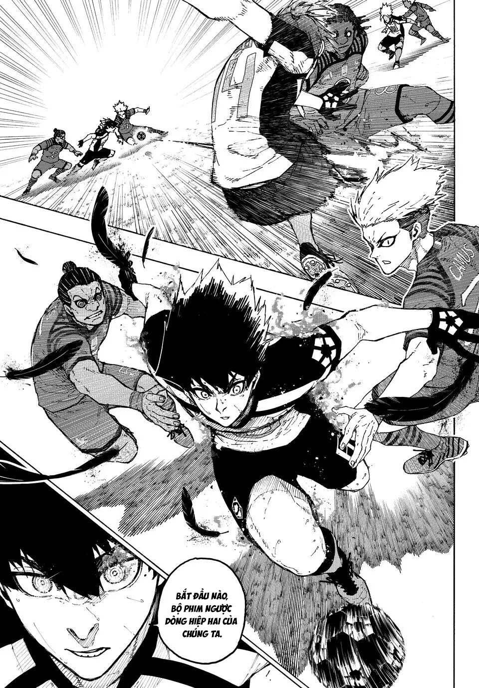 Thiên Tài Bóng Đá, Tiền Đạo Số 1 Chap 340 - Next Chap 341