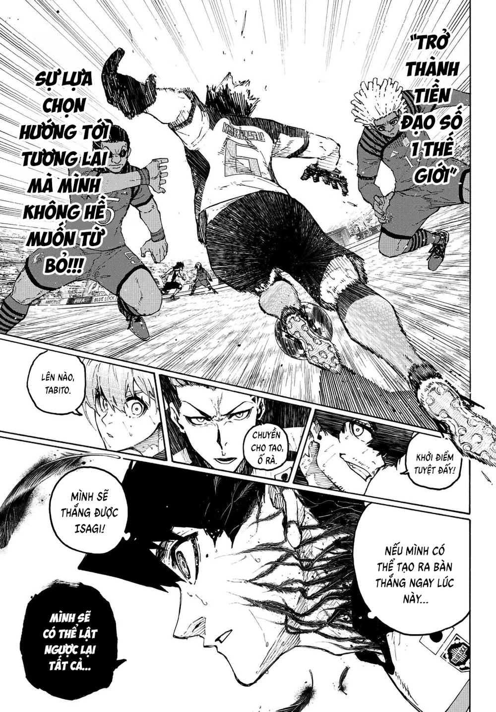 Thiên Tài Bóng Đá, Tiền Đạo Số 1 Chap 341 - Next Chap 342