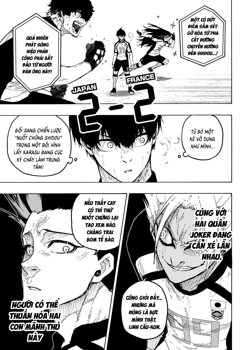 Thiên Tài Bóng Đá, Tiền Đạo Số 1 Chap 342 - Next Chap 343