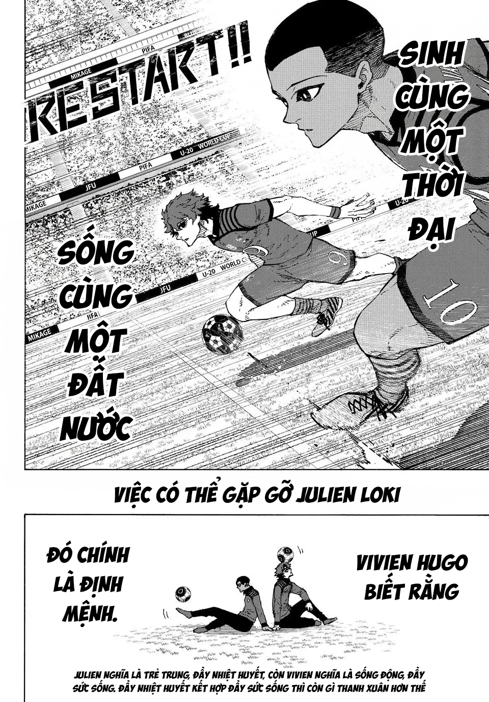 Thiên Tài Bóng Đá, Tiền Đạo Số 1 Chap 342 - Next Chap 343