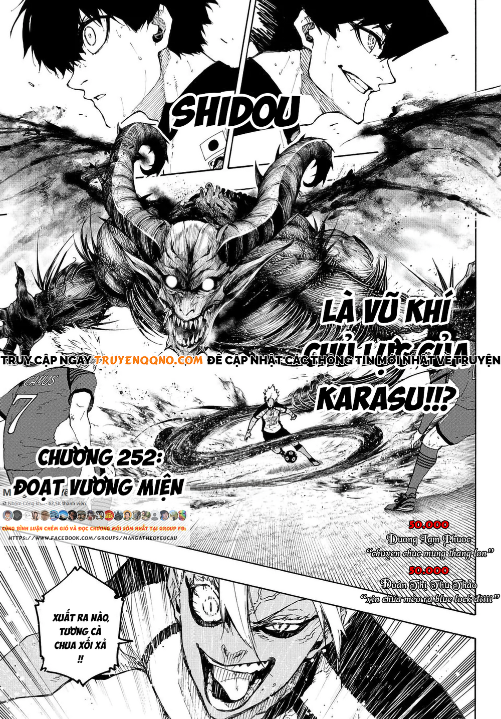 Thiên Tài Bóng Đá, Tiền Đạo Số 1 Chap 342 - Next Chap 343