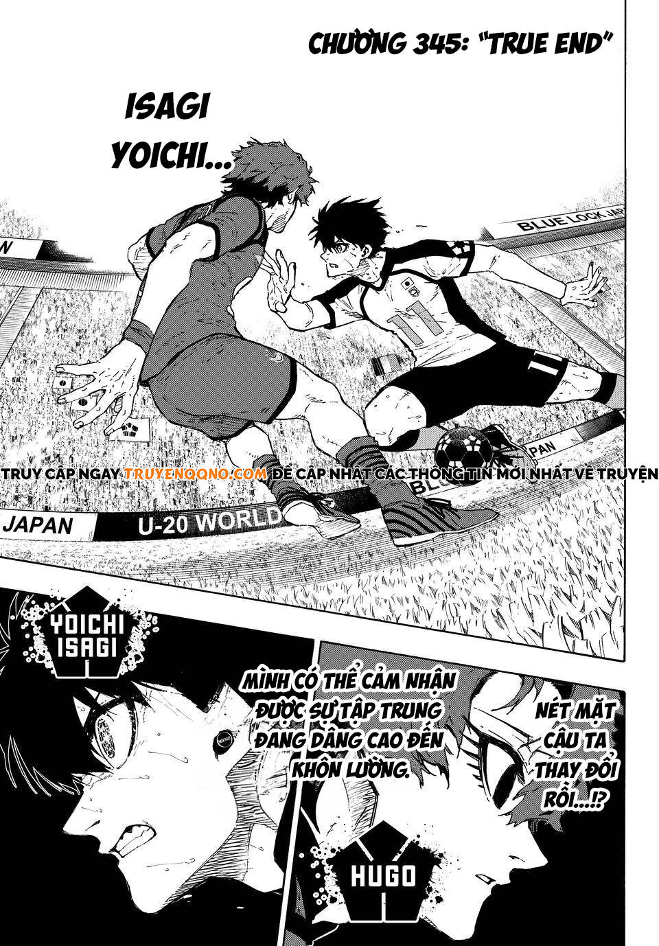 Thiên Tài Bóng Đá, Tiền Đạo Số 1 Chap 345 - Next Chap 346