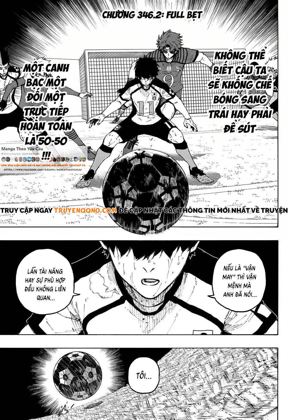 Thiên Tài Bóng Đá, Tiền Đạo Số 1 Chap 346.2 - Next Chap 347.2