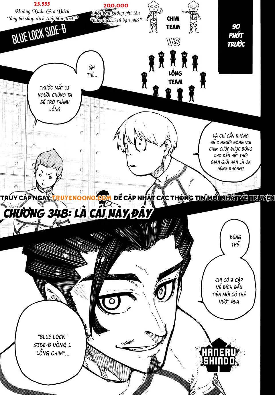 Thiên Tài Bóng Đá, Tiền Đạo Số 1 Chap 348 - Next Chap 349