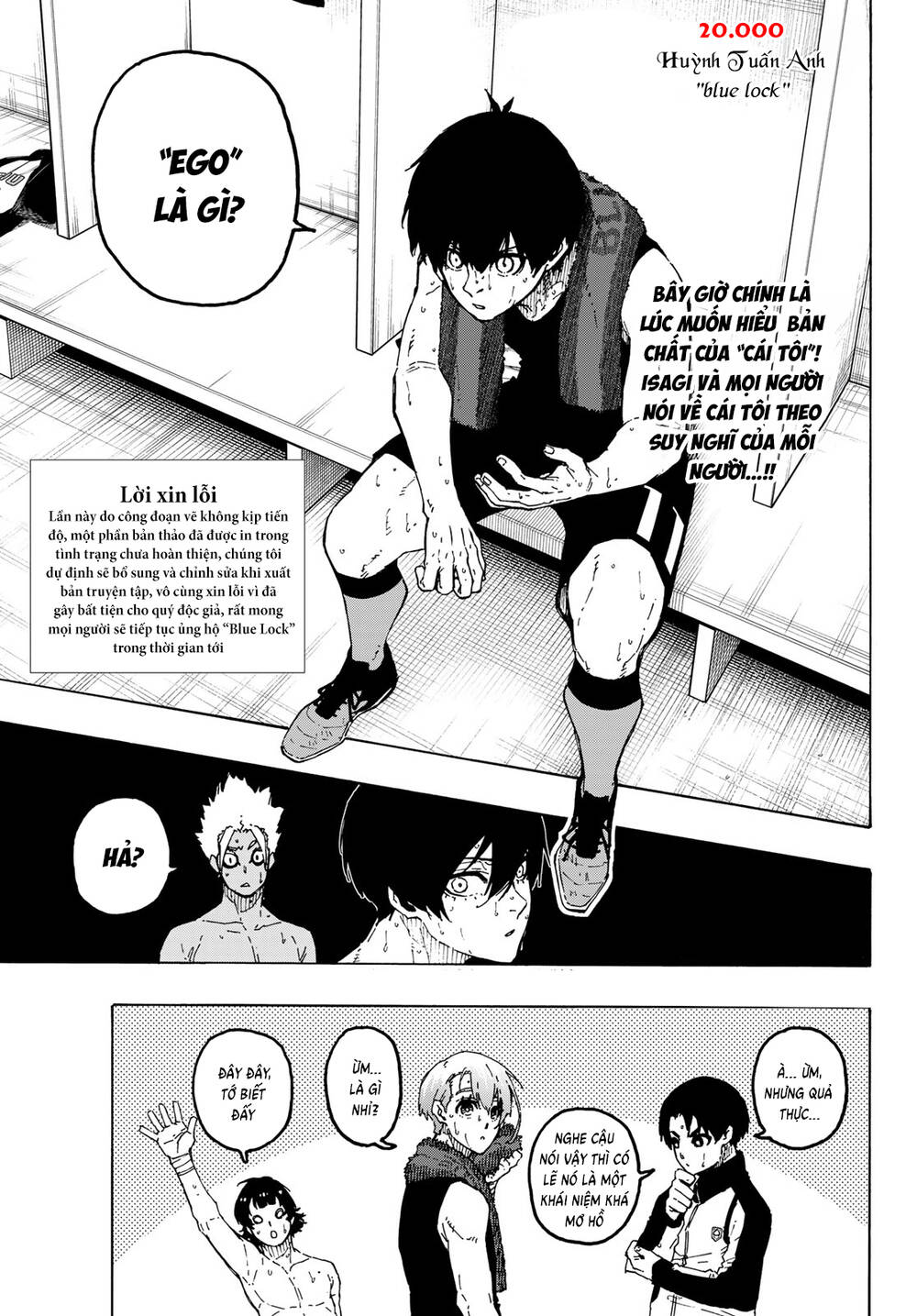 Thiên Tài Bóng Đá, Tiền Đạo Số 1 Chap 350 - Next Chap 351