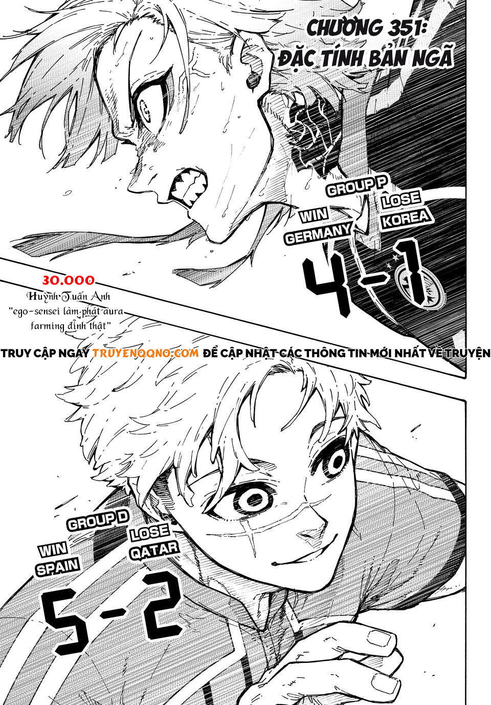 Thiên Tài Bóng Đá, Tiền Đạo Số 1 Chap 351.5 - Next Chap 352.5