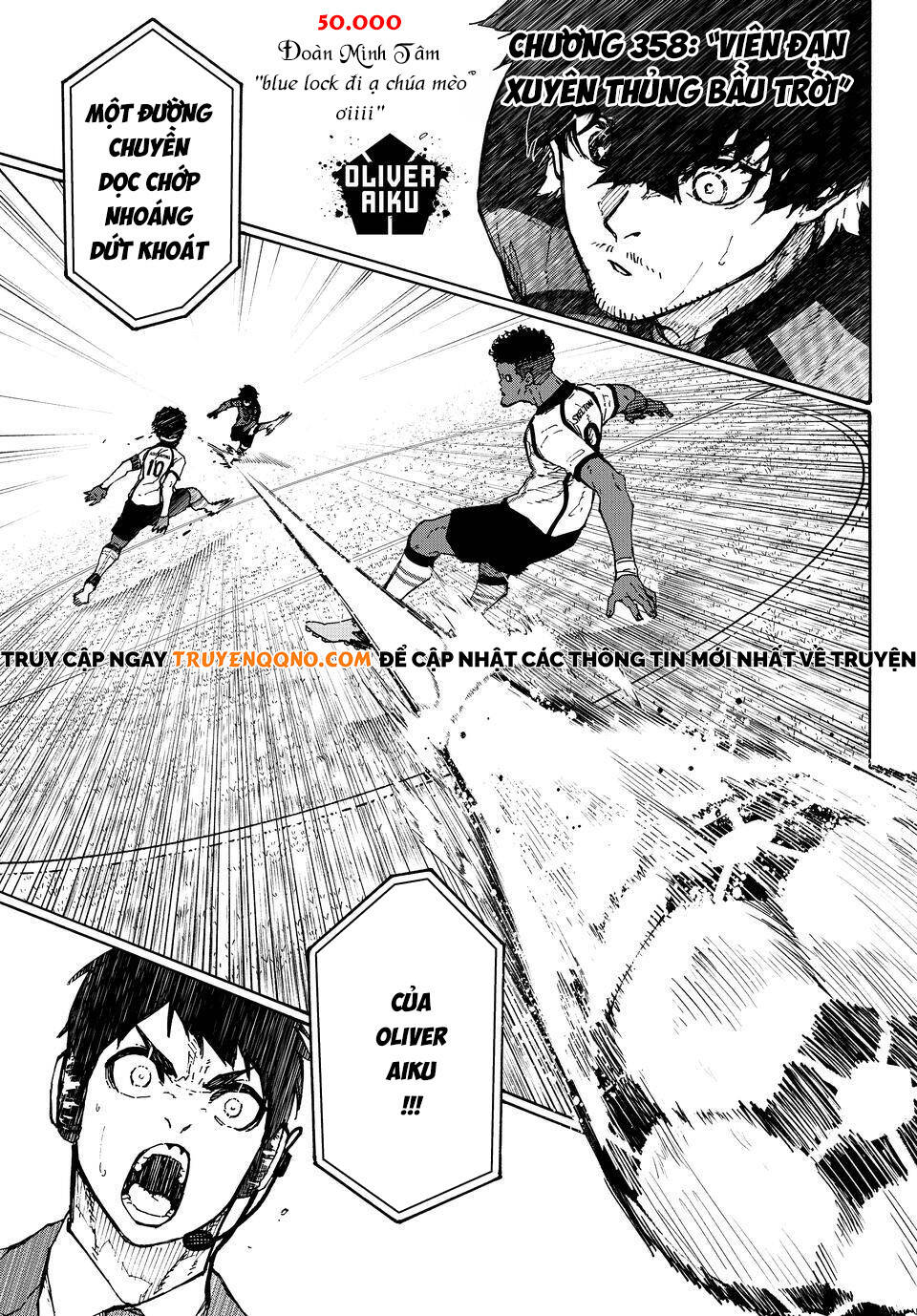 Thiên Tài Bóng Đá, Tiền Đạo Số 1 Chap 358 - Next Chap 359