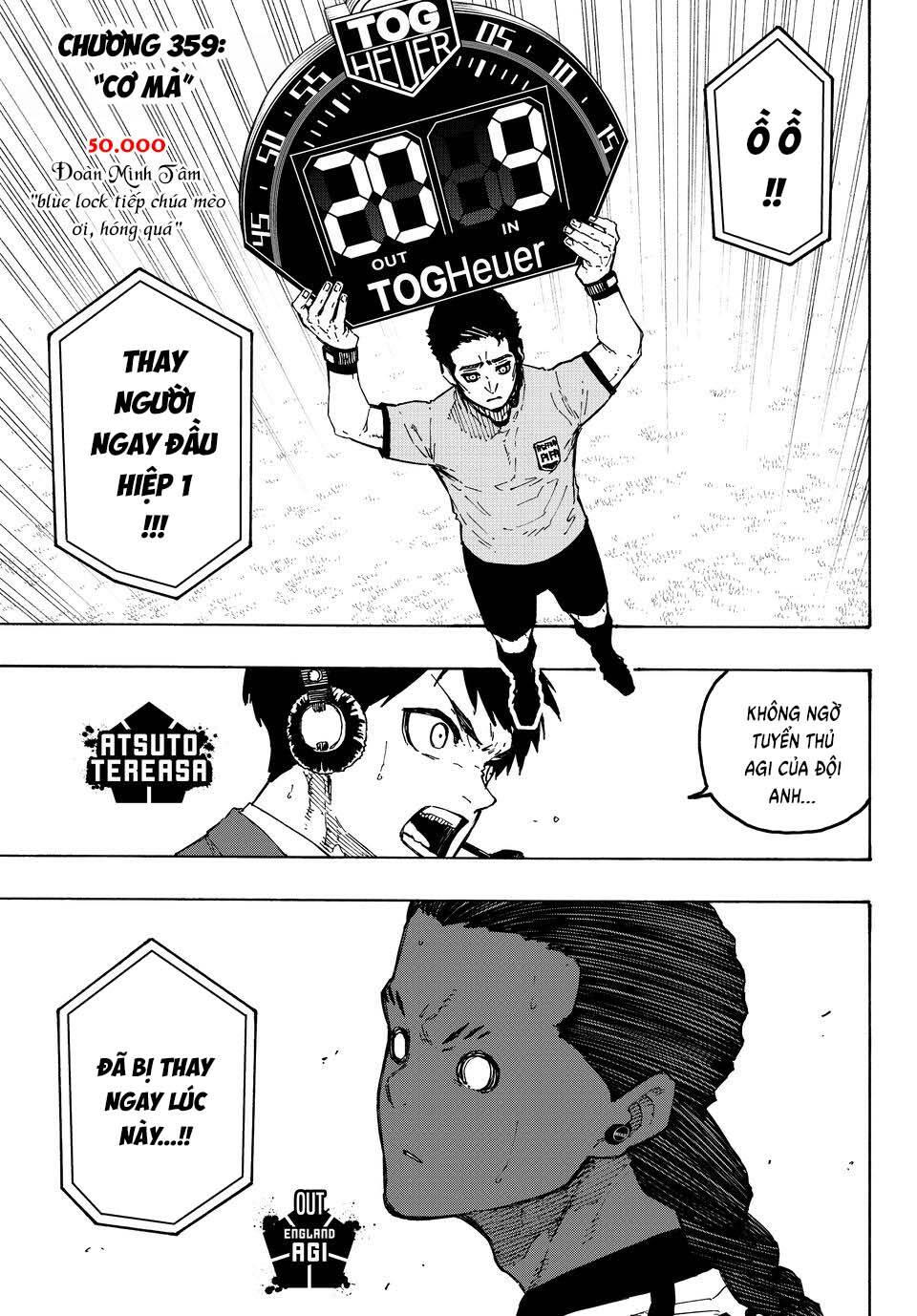 Thiên Tài Bóng Đá, Tiền Đạo Số 1 Chap 359 - Next Chap 360
