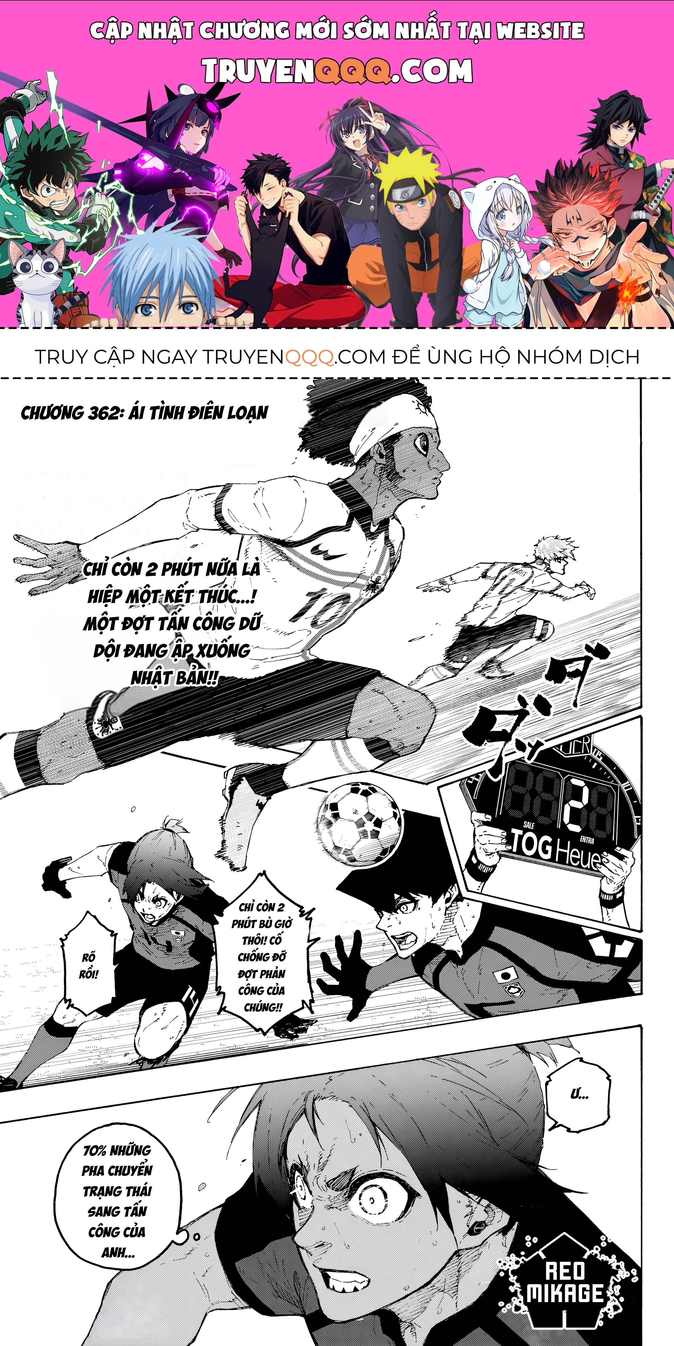 Thiên Tài Bóng Đá, Tiền Đạo Số 1 Chap 362 - Next Chap 363