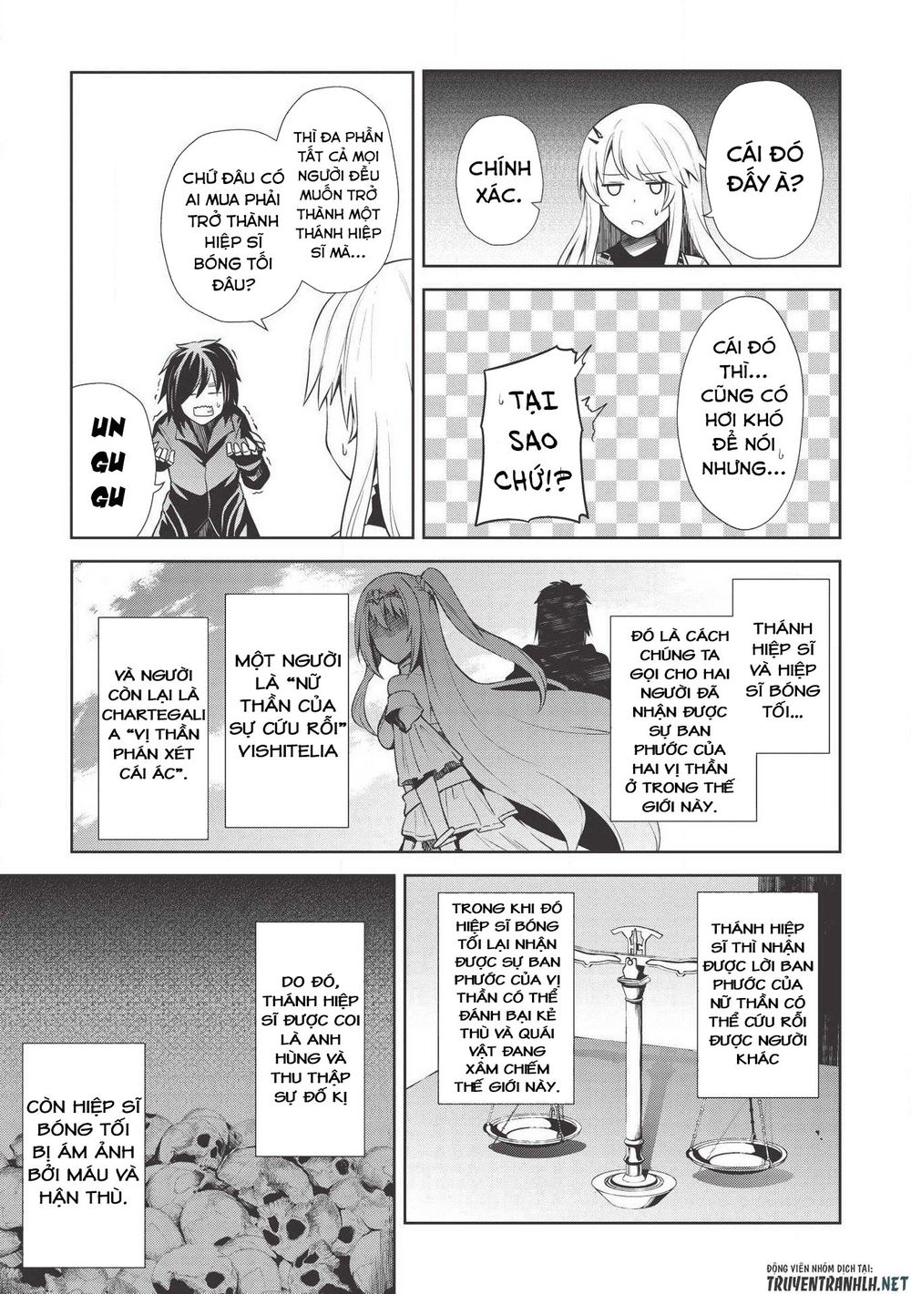 The Holy Knight's Dark Road Chap 5 - Next Chap 6