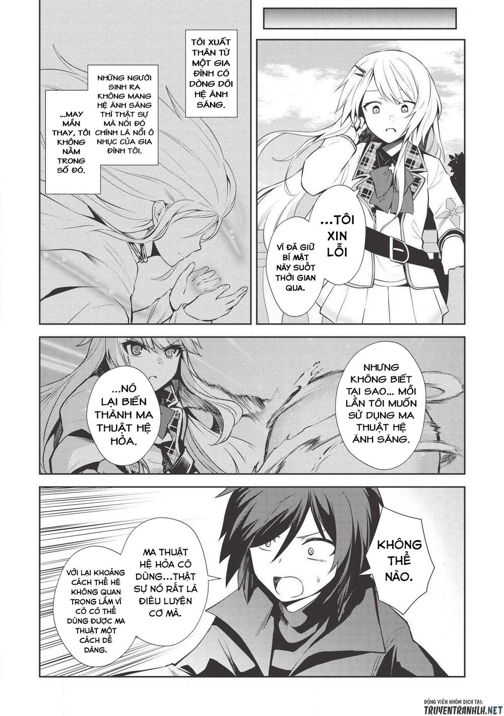 The Holy Knight's Dark Road Chap 5 - Next Chap 6
